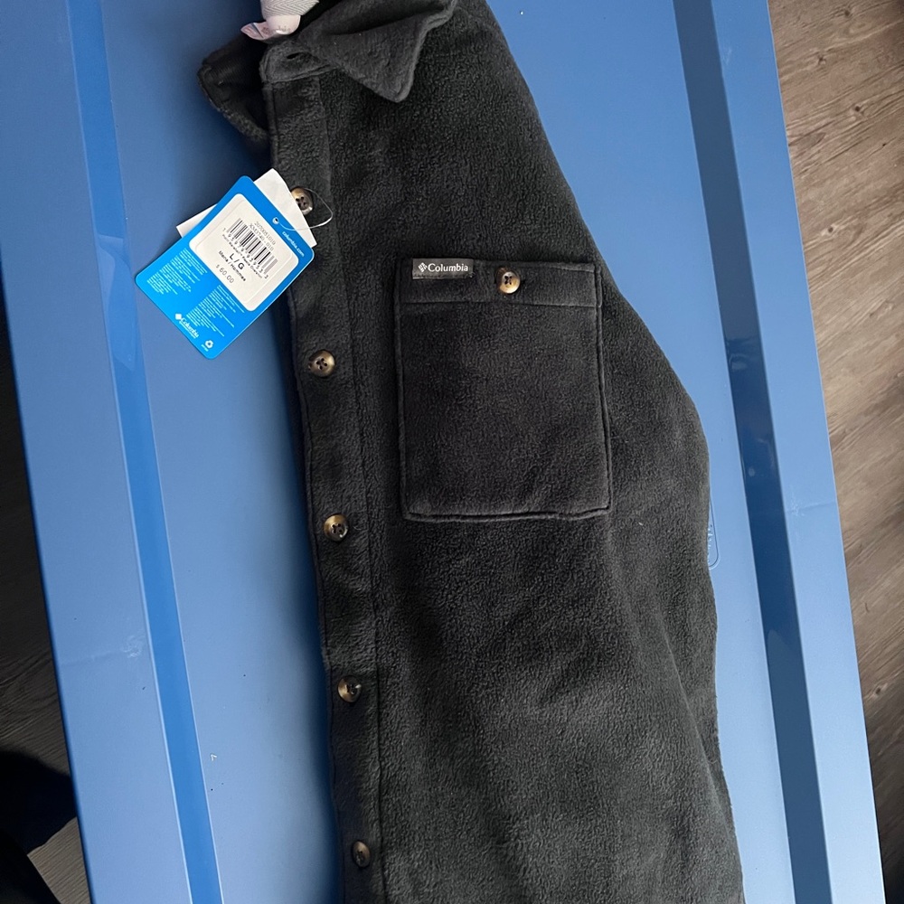Columbia Men's Black Shirt Jacket